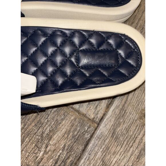 NWT APL Women’s Lusso Slide Sandals Midnight/Pristine Size 9 - Picture 4 of 11